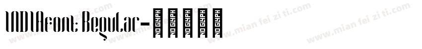 INDIAfont Regular字体转换